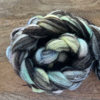 Corriedale Humbug Fibre, inspired by Pipsqueak colourway